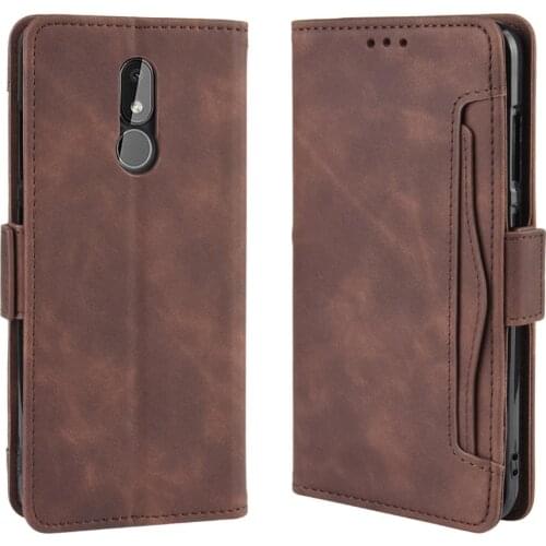 For Nokia 3.2 Case For Nokia3.2 Wallet Flip Style Skin Feel Leather Phone Back Cover For Nokia 3.2 with Separate Card Slot