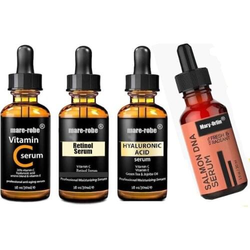 Hyaluronic Acid Retinol Vitamin C Salmon dna skin serum 427967186