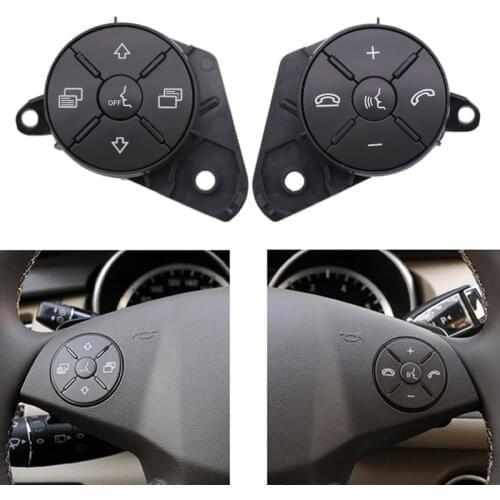Multifunction Steering Wheel Switch Button Audio Control Buttons Bluetooth Mobile Phone For Benz W164 ML Class W251