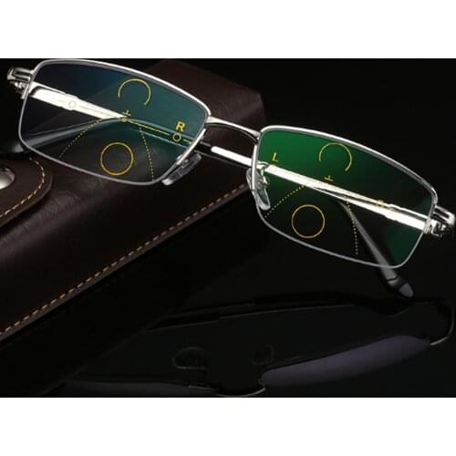 Unisex Multifocal Progressive Varifocal Reading Glasses +1.0 to +4.0 YJ032