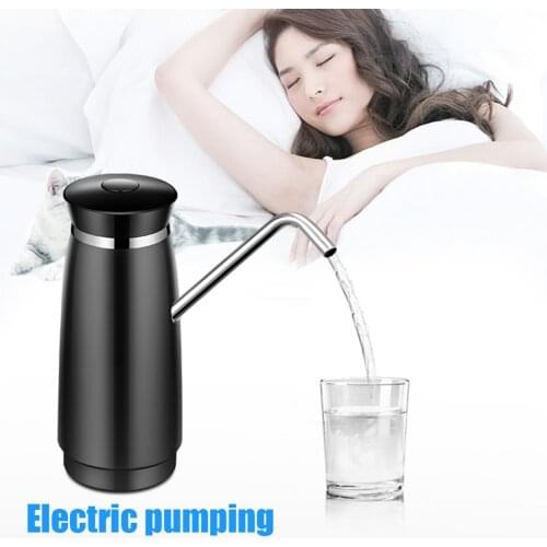 New USB Charging Universal Automatic Electric Portable Water Pump Dispenser Gallons Potable Bottle Switch Electronic Bottle Pump