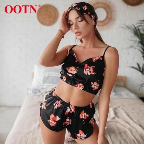 Женские атласные пижамы OOTN China At AliExpress
