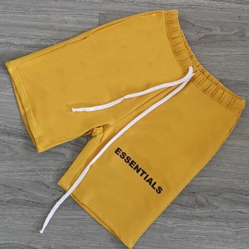 2021 Summer High Street Essentials Double-Line High-Quality Cotton Mens Hip-Hop Sports Jogging Casual Shorts