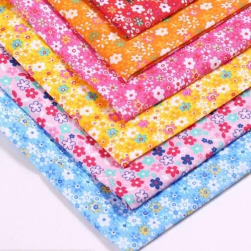 30D Floret Polyester Printed Fabrics for Sewing Summer Clothing Sleeve Cover Fabric Bag Lining Special Fabric By The Meter