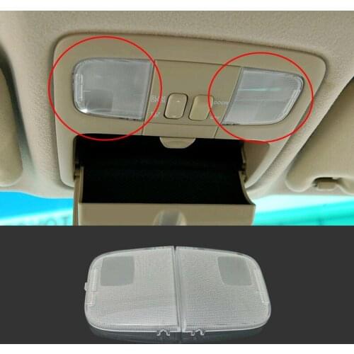 For Toyota Land Cruiser Prado FJ120 2003-2009 ABS Internal Front reading lamp cover Car Styling accessories