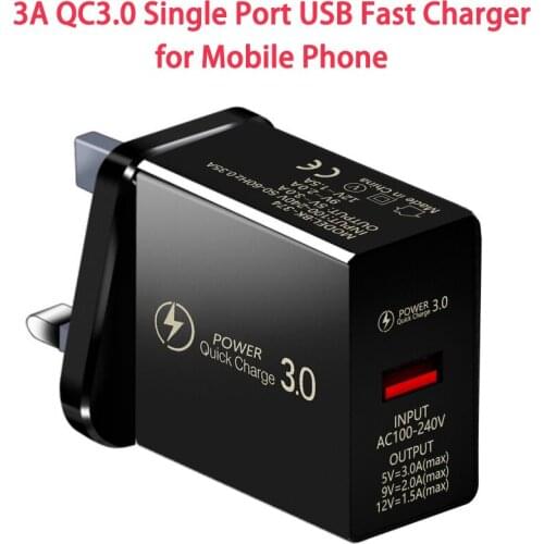 5V/3A USB C Charger Quick Charge 2.0 3.0 QC2.0 QC PD3.0 PD USB-C Single Port Fast USB Charger For IPhone 12 Pro Max Macbook