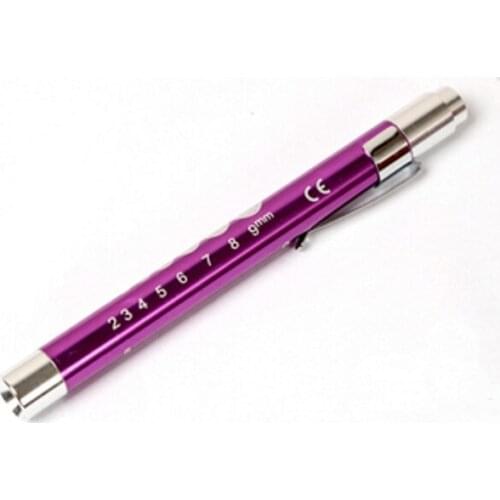 Yellow Light Pen For Ear Nose And Throat Lamp Ophthalmology Otoscope Portable Aluminum Alloy Flashlight Medicine Nurse Doctor