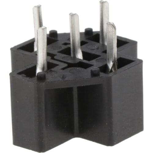 40a 5 Pin Relay Connector, PC Board, Mounting, Micro Relay, Socket, Pcb, Thermoplastic