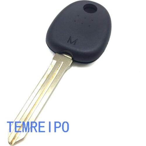 5pcs/lot Transponder Key shell with right blade For Hyundai Sonata Elentra Santafe key case