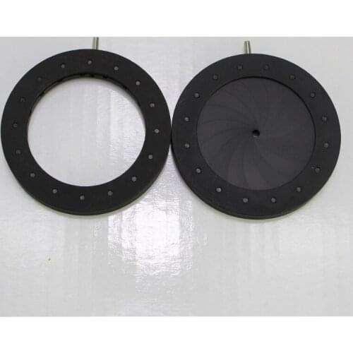 50pcs 1.5-37mm Amplifying Diameter Metal Zoom Optical Iris Diaphragm Aperture Condenser for Digital Camera Microscope Adapter