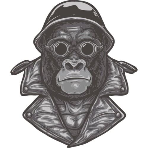 Agent Monkey Sticker Plane Extreme