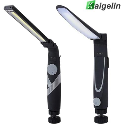 COB Folding Working Light with Magnet LED Multi-function Lamp Charging Dimming Light for Camping Outdoor Portable LED Work Light