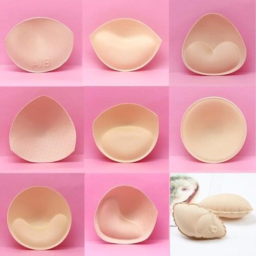 Multic Styles Removeable Bra PadsPush Up Breast Enhancer Thick Sponge Bra Accessories Bra Pads Swimsuit Bikini Inserts Cups