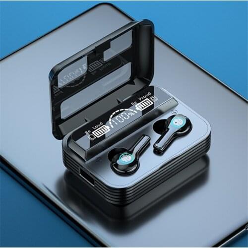 TWS Earphone Bluetooth 5.1 Headset Waterproof Deep Bass Earbuds True Wireless Stereo Headphone With Micphone For Phone