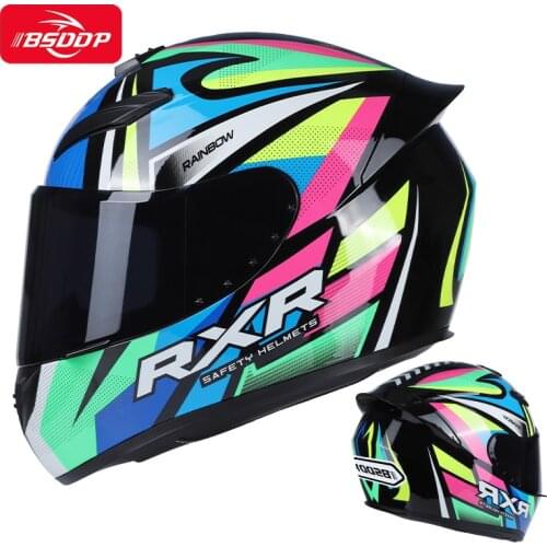 New mens and womens motorcycle helmet full face motocross racing helmet for Hyosung Triumph Victory Benenlli Indian Aprilia