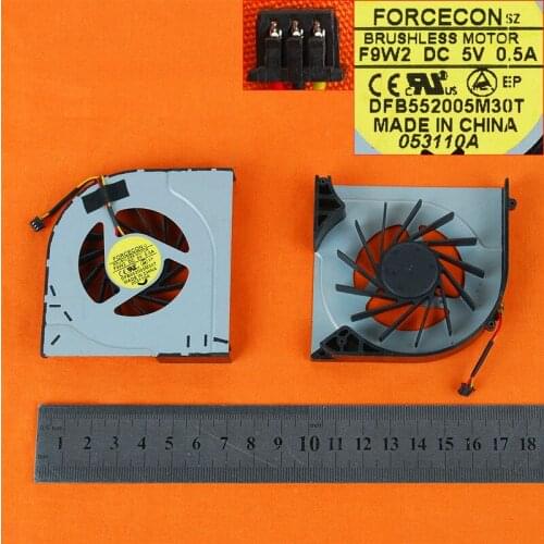 New Laptop Cooling Fan for HP Envy17 Envy17-1000 Envy17-1100 CPU Fan(Original,Some Scratches) PN:608650-001 DFB552005M30T