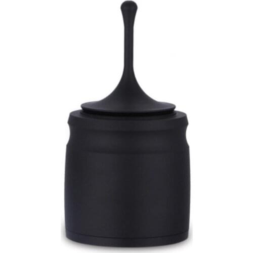 Portable Aluminum Powder Grinder Coffee Beans Tamper with Lid Kitchen Supplies Powder Grinder Coffee Beans Tamper Powder Grinder