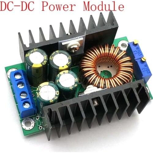 Adjustable Power Supply Module DC-DC CC CV Buck Converter Step-down Power Module 7-32V To 0.8-28V 12A 300W