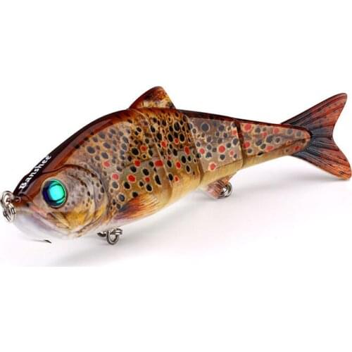 Robotic Fishing Lures Multi Jointed Bait Sea Bass Fish Goods Tackle Swimbait Articulado Mini Pencil Shad Laser Casting Hard Bait