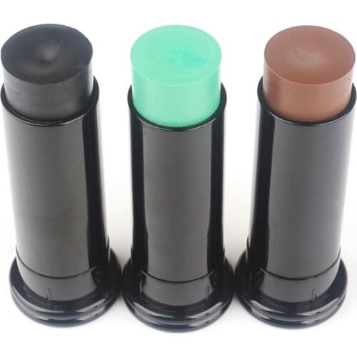 Camping Equipment 3 Pcs Color Military Forest Camouflage Oil Kits Face Body Makeup Paint Stick Outdoor Hunting Game Supplies