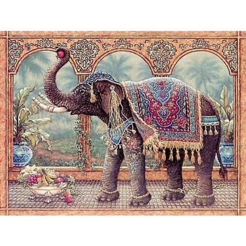 YIKEE diamond painting Elephant,5d painting,diamand painting K322