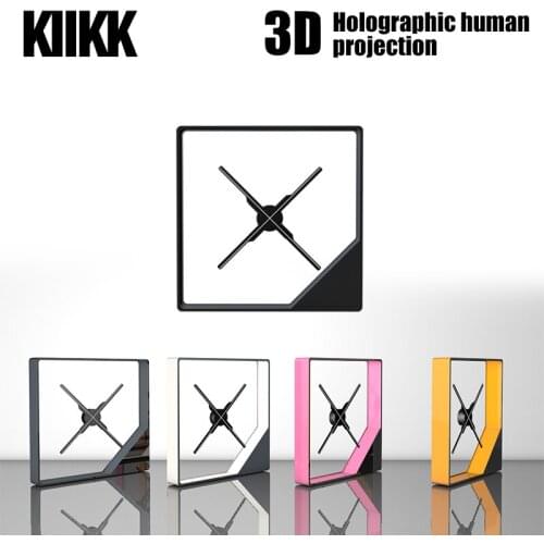 3D LED FAN Hologram Stereoscopic imaging High end metal frame Support WiFi Bluetooth