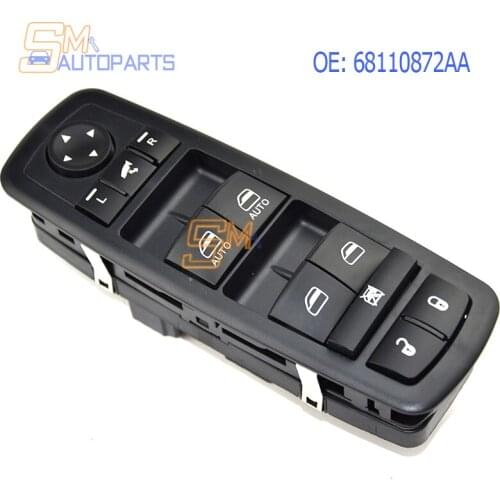 Power Window Control Switch 68110872AA For 2012-16 Chrysler Town & Country Dodge Grand Caravan