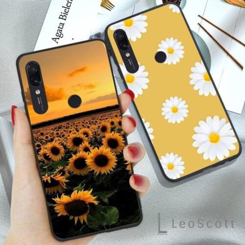 Art Beautiful Daisy Flower Phone Case For Xiaomi Redmi 7 9t A3Pro 9se K20 Mi8 Max3 Lite 9 Note 8 9s 10 Pro
