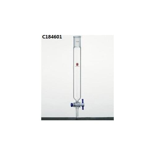C184602 Chromatography Column, Column O.D.:60mm, Column I.D.:53.0, Effective Length inch:254mm, Joint:24/40, Stopcock Bore:4mm