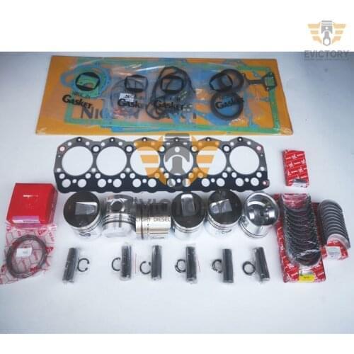 For NISSAN TD42 overhaul rebuild kit oil pump piston liner gasket bearing