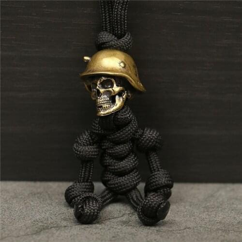 Hot Sale Handmade Compile Building Block Keychain Helmet Doll Backpack Pendant Accessories Car Keychain