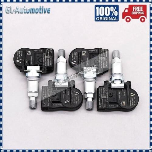 Set of (4) TPMS 40700-3AN0B Tire Pressure Sensor for Nissan FRONTIER MAXIMA NV200 VERSA 40700-3AN0D 40700-3AN0A