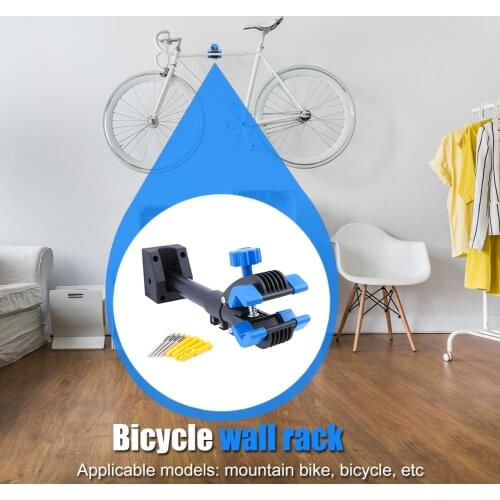 Wall Mount Bicycle Holder Mount Repair Stand Bicycle Foldable Bracket Clamp Maintenance Workstand MTB Bike Accessories