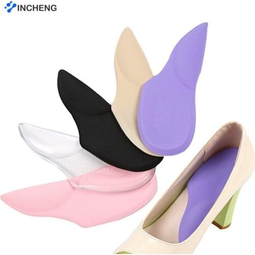 INCHENG 3/4 Orthopedic Arch Supports Shoe Insoles Heels Pads for High Heel Shoe Liners Gel Inserts Pain Relief palmilha Insole