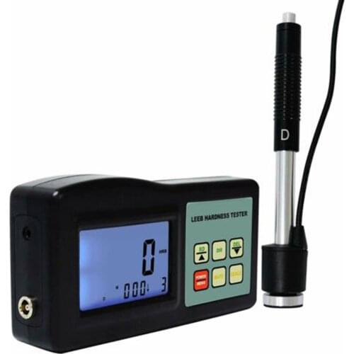 HM6560 Leeb Hardness Tester Metals Durometer with 200 to 900 HLD Range for Solid Aluminum Steel Iron Bronze without Test Block