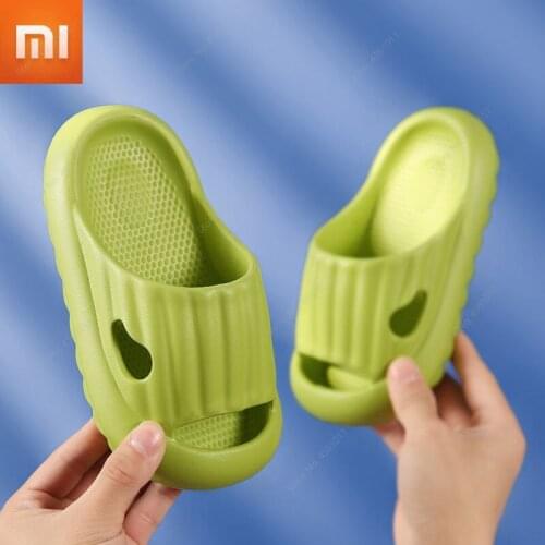 Xiaomi Children Slipper Toddler Boys Girls Slides Sandals Soft Thick Sole Quick Dry Beach Pool Slippers Anti-slip Slippers