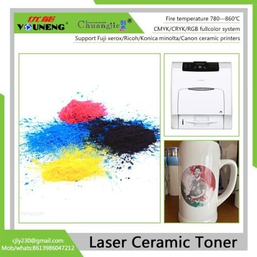 High Temperature 800 Degree Ceramic Toner Powder Compatible for Xerox laser printers and Ricoh printers