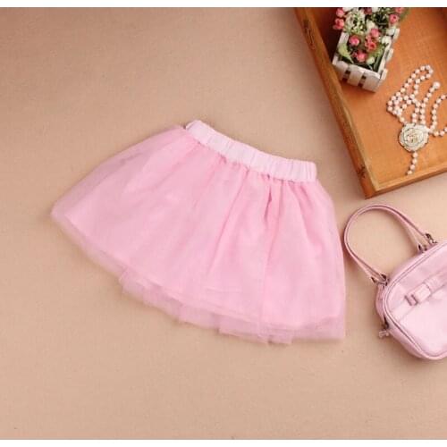 New 2019 Autumn Summer Sweet Princess Skirts Dancing Skirts Children Clothing Kids Girls Tutu Skirt Veil Cake Skirt Age 2-16T