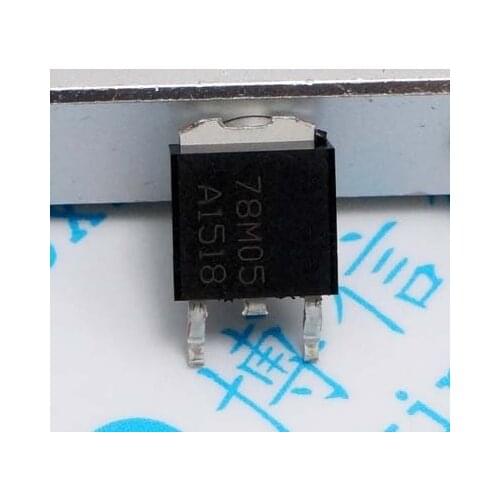 10pcs L78M05CDT TO252 L78M05 TO-252 78M05 POSITIVE VOLTAGE REGULATORS new and