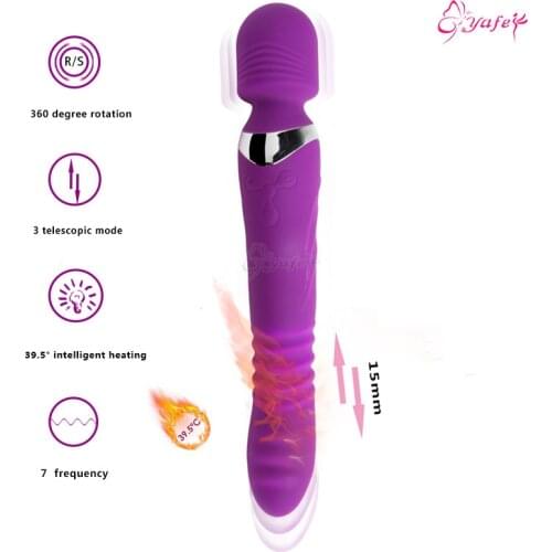 10 Speeds Powerful Magic Wand Massager,Big Magic Wand Massage Stick AV Vibrators dildo Sexy Clit Vibrator Sex Toys for Women