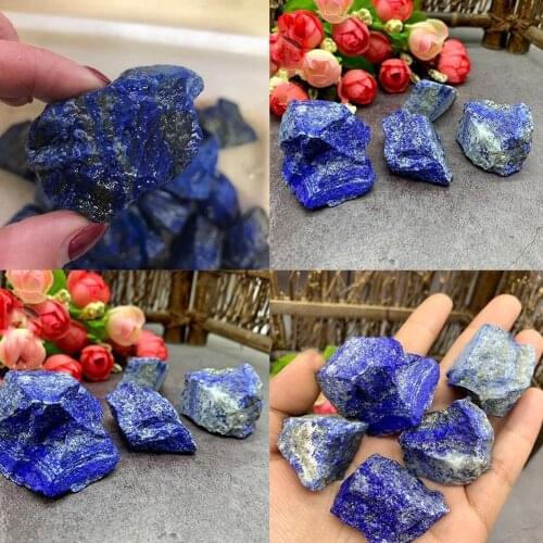 100g Natural Rough Afghanistan Lapis lazuli Crystal Stone Stone Hot Mineral Healing Gemstone Q5L4