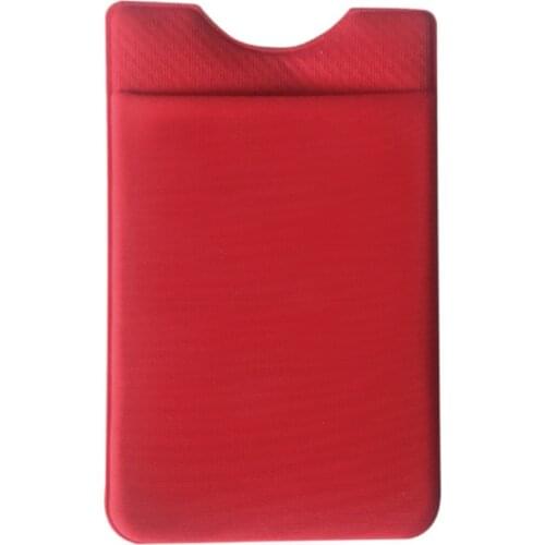 2019 Fashion Elastic Lycra Adhesive Cell Phone ID Credit Card Holder Women Sticker Pocket Wallet Case Card Holder #W