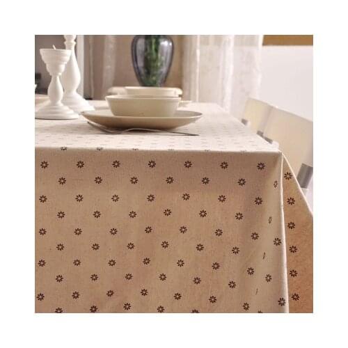 Free shipping Linen tablecloths coffee Daisy coffee table American Pastoral Continental tablecloths tablecloths