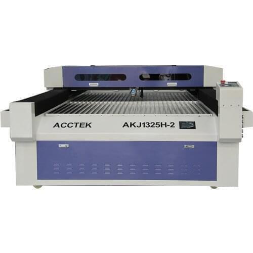 Factory Price Laser Cutting Machine AKJ1325H-2 Double Heads Engraver Granite Stone