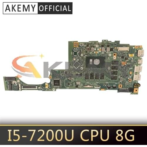 For Akemy rev: 2.1 nbgqf11002 nb.gqf11.002 13n1-20a0101 I5-7200U 8gb ram motherboard for acer swift 3 SF314-52 SF314-52G