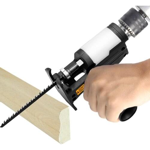 Electric Drill Modified to Electric Saw Reciprocating Saw Attachment Adapter Household Multifunctional Wood Cutter Woodworking