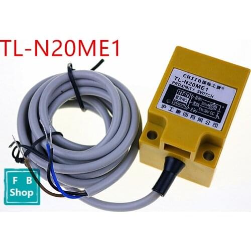 1PCS TL-N20ME1 NPN NO 20mm 40x40x53 sensing prism shape inductive proximity sensor switch