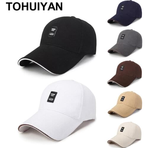 Top Level Cotton Baseball Cap for Men Bones Masculino Dad Hat Autumn Winter Adjustable Snapback Hat Casual Women Hats and Caps