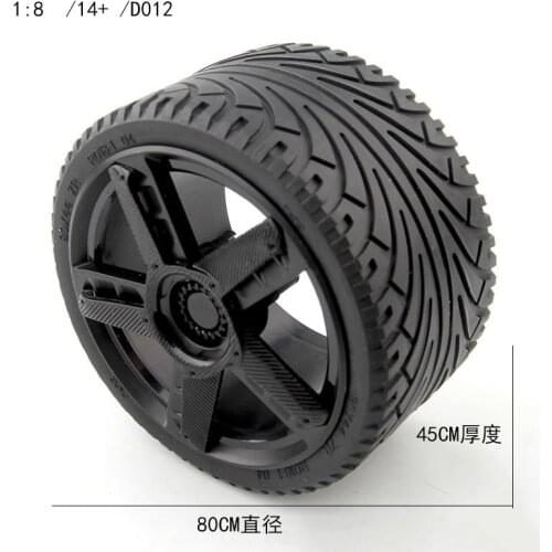 MOC 39933 Parts Technology Building Block 100 Year ox Sports Car Assembly Toy 81.6 * 44mm 23799 23800 37383 68577 Wheel Tyre