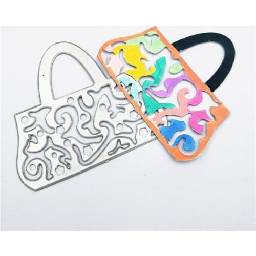 Metal Cutout handbag paper die cutting dies for Scrapbooking/DIY Easter wedding Halloween Easter card